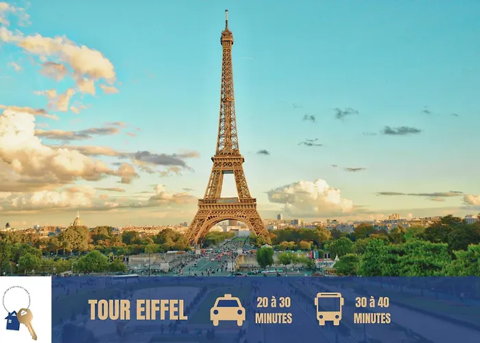 Sejour Pres Du Parc Des Buttes-chaumont شقة *